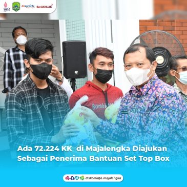 Ada 72.224 KK  di Majalengka Diajukan sebagai Penerima Bantuan Set Top Box