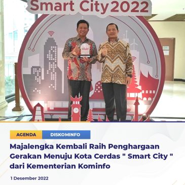 Majalengka Kembali Raih Penghargaan Gerakan Menuju Kota Cerdas “Smart City” dari Kementerian Kominfo