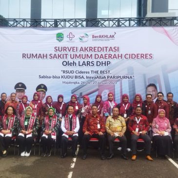 RSUD Cideres Terima Kunjungan Survei Akreditasi Rumah Sakit Cideres Oleh LARS DHP