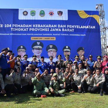 Upacara Peringatan HUT Damkar ke-104 Tingkat Kabupaten/Kota se-Jawa Barat