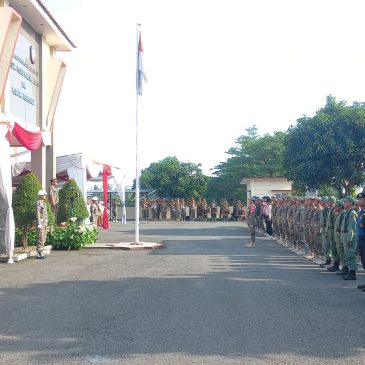 Wakil Bupati Menjadi Pembina Upacara HUT Satpol PP, Damkar dan Linmas Tingkat Kabupaten Majalengka