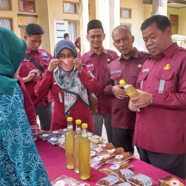 Sekda Majalengka Hadiri Lomba Pemanfaatan Pekarangan Tingkat Provinsi Jawa Barat Di Desa Pasir Ayu