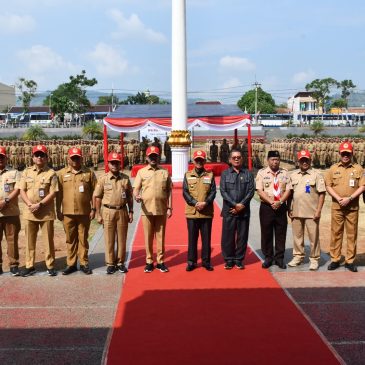 Bupati Terima 1.217 Satuan Praja Pratama Angkatan XXXIII IPDN  Magang di Pemerintahan Kab.Majalengka