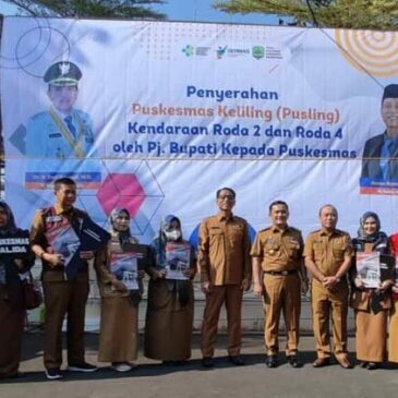 Optimalkan Pelayanan Kesehatan, Pj Bupati Serahkan 19 Unit Bantuan Kendaraan Untuk Puskemas