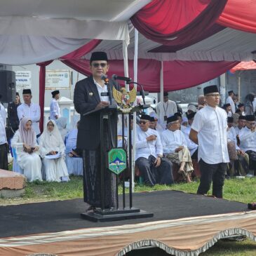 Pj Bupati Majalengka, Pimpin Upacara Hari Santri Nasional 2024