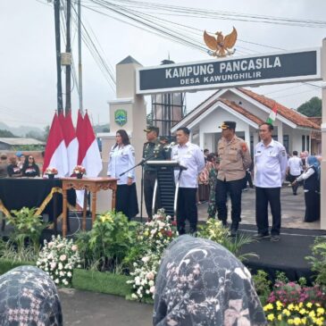 Desa Kawunghilir ditetapkan menjadi Kampung Pancasila, Pj Bupati Ajak Memaknai Ideologi Pancasila di Masyarakat