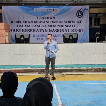HKN ke-61 di Majalengka: Wabup Dena Ajak Masyarakat Disiplin Hidup Sehat, Generasi Sehat Masa Depan Hebat!