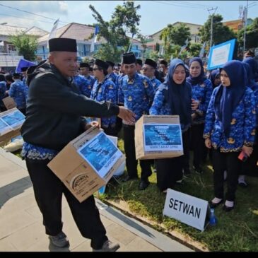 Moment HUT KORPRI ASN Majalengka Kumpulkan Donasi 51 Juta untuk Korban Bencana Alam Aceh dan Sumatera
