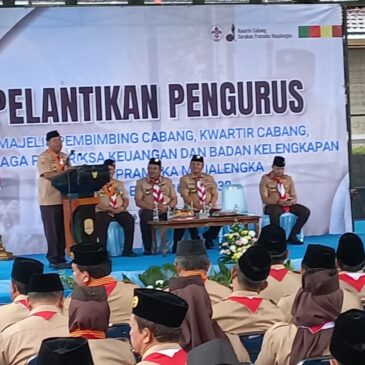 Kepengurusan Kwarcab Pramuka Majalengka Masa Bakti 2025–2030 resmi di Kukuhkan.