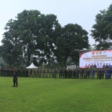 TMMD ke-127 Resmi Dibuka di Desa Sindangwangi, Percepat Pembangunan dari Desa.