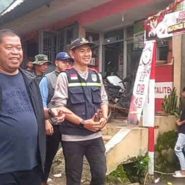 Gerak Cepat Bupati Eman Suherman Tinjau Lokasi Tanah Bergerak di Malausma, Siapkan Relokasi.