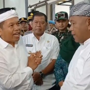 Dedi Mulyadi Tinjau Pergerakan Tanah di Malausma, Siapkan Hunian untuk Warga Terdampak.