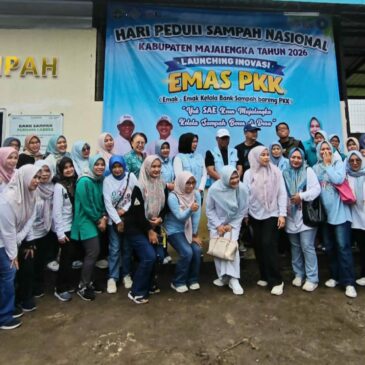 GEBER JUMAT dan Launching EMAS PKK Warnai Peringatan HPSN 2026 di Majalengka.