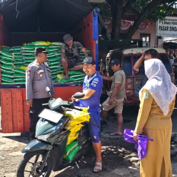 Jaga Stabilitas Pangan Disperdagin Majalengka Gelar Operasi Pasar Beras Murah